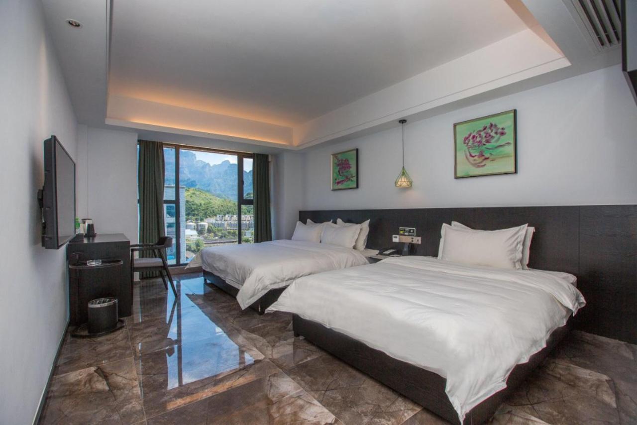 Niuguanjia Modern Guest House Zhangjiajie Esterno foto